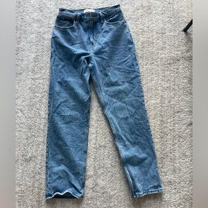 Abercrombie & Fitch 90s Straight Ultra High Rise Jeans Curve Love